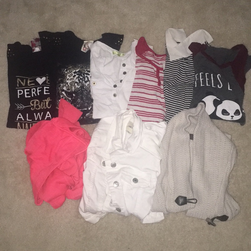 🎉 HUGE GIRLS CLOTHING BUNDLE!!! (8 PIECES TOTAL)